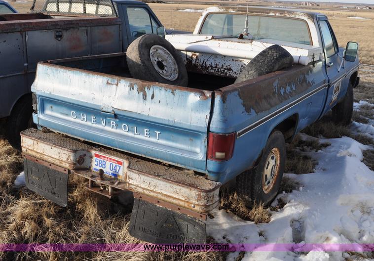 image for item C3334 1979 Chevrolet Scottsdale C20 pickup truck