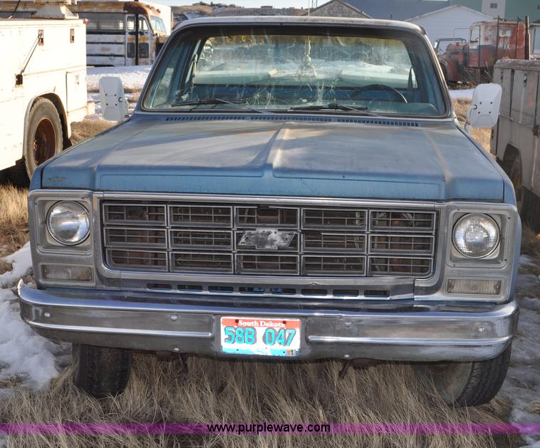 image for item C3334 1979 Chevrolet Scottsdale C20 pickup truck