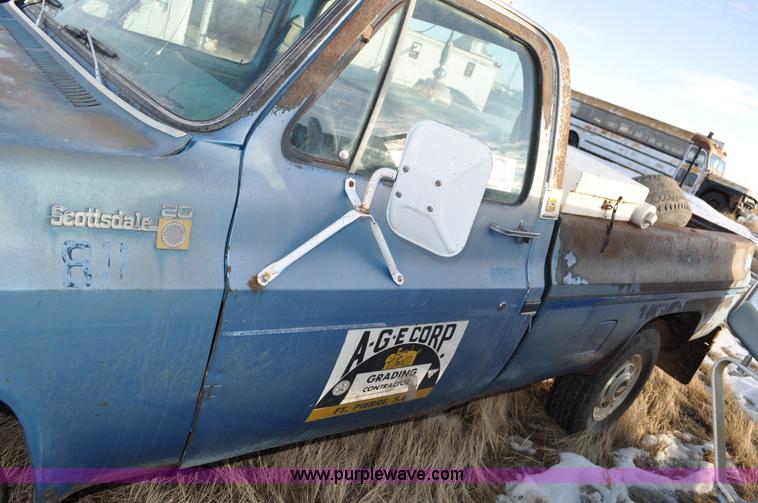 image for item C3334 1979 Chevrolet Scottsdale C20 pickup truck