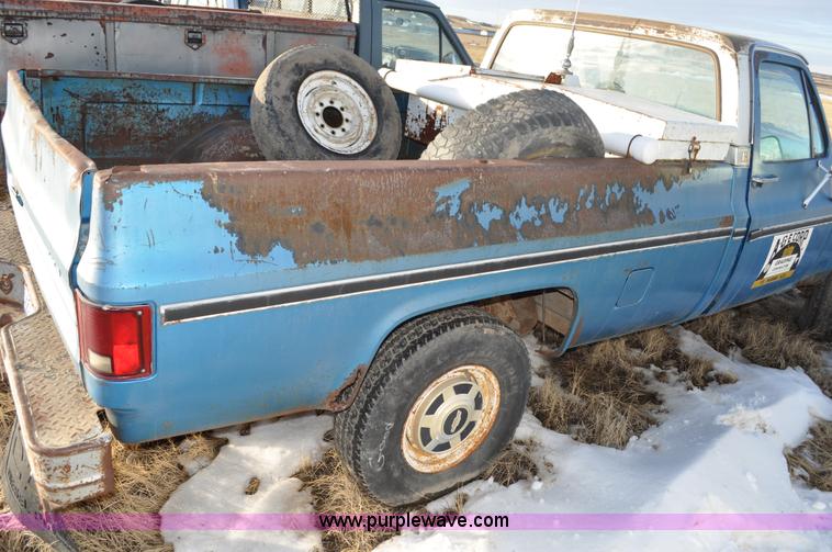 image for item C3334 1979 Chevrolet Scottsdale C20 pickup truck
