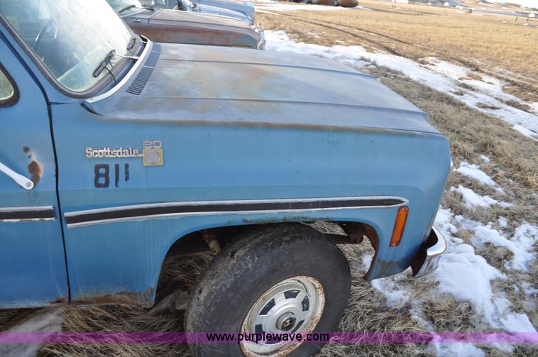 image for item C3334 1979 Chevrolet Scottsdale C20 pickup truck
