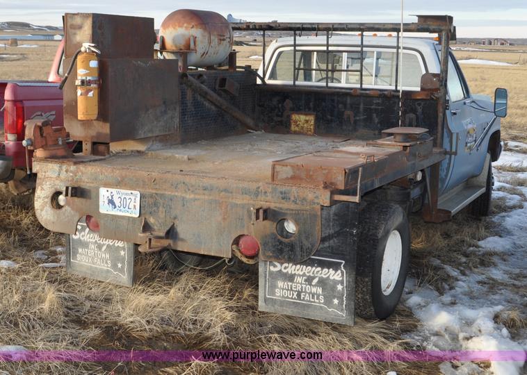 image for item C3337 1983 Chevrolet Scottsdale C30 utility truck