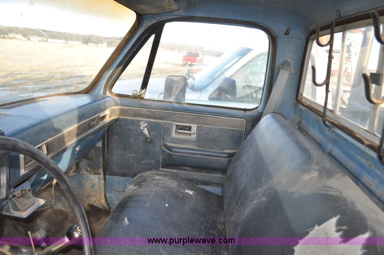 image for item C3337 1983 Chevrolet Scottsdale C30 utility truck