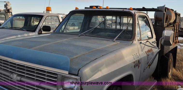image for item C3337 1983 Chevrolet Scottsdale C30 utility truck
