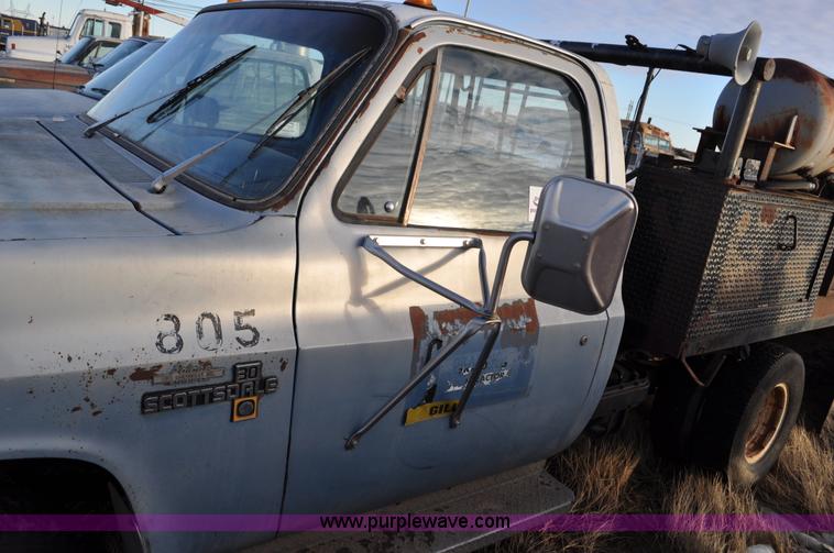 image for item C3337 1983 Chevrolet Scottsdale C30 utility truck