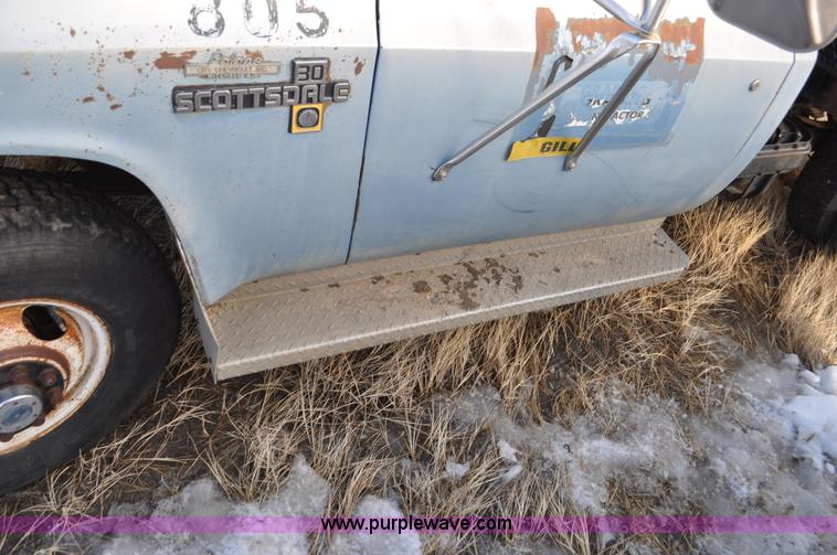 image for item C3337 1983 Chevrolet Scottsdale C30 utility truck