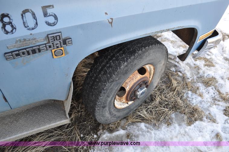 image for item C3337 1983 Chevrolet Scottsdale C30 utility truck