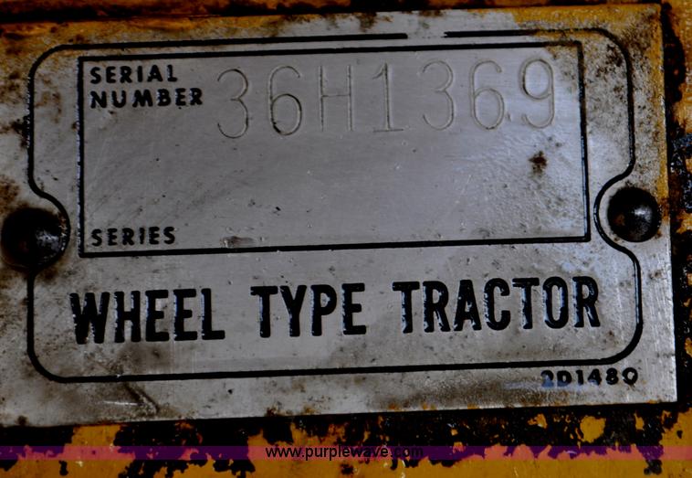 image for item C3341 1975 Caterpillar 824B articulated wheel dozer