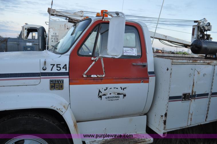 image for item C3344 1975 Chevrolet C60 utility truck