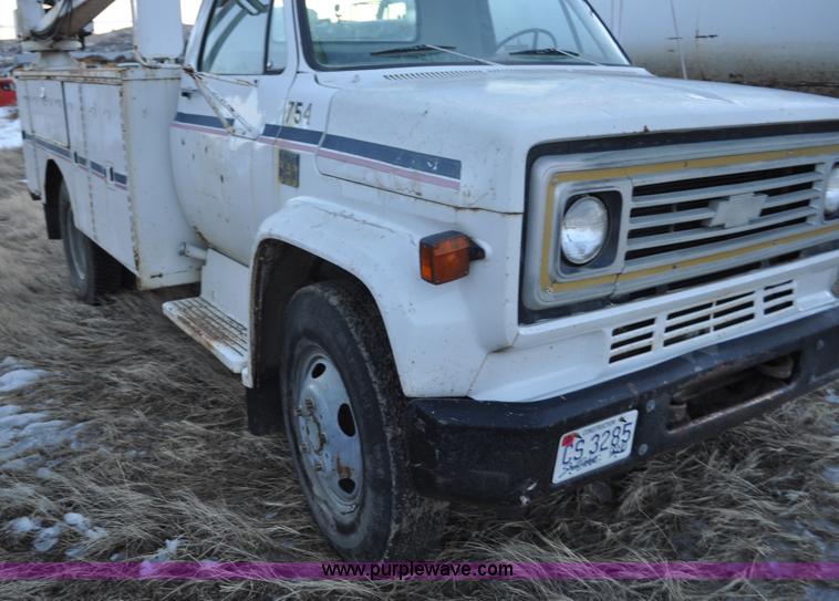 image for item C3344 1975 Chevrolet C60 utility truck