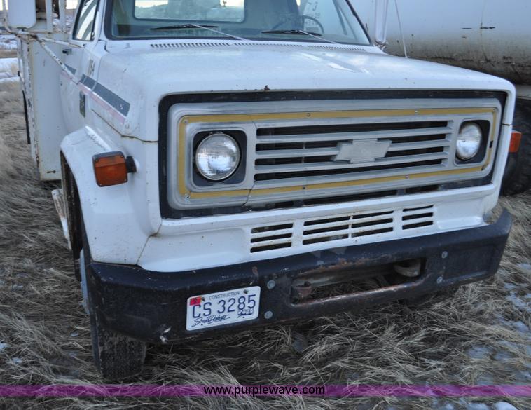 image for item C3344 1975 Chevrolet C60 utility truck