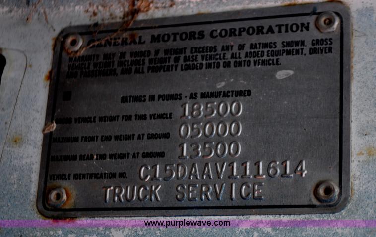 image for item C3356 1980 Chevrolet C50 Custom Deluxe service truck