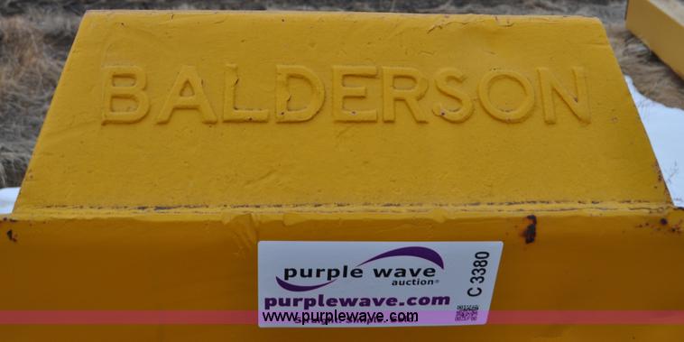 image for item C3380 Balderson SU dozer blade