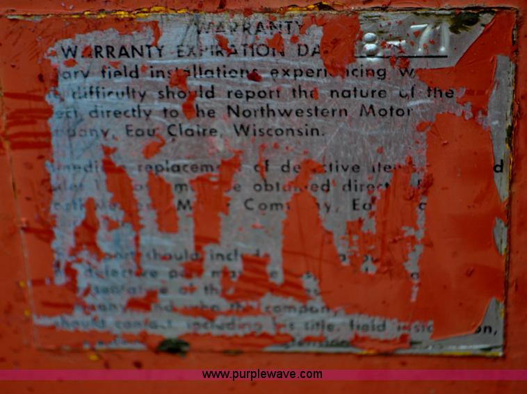 image for item C3383 1970 Northwestern Motor Company airport tug truck