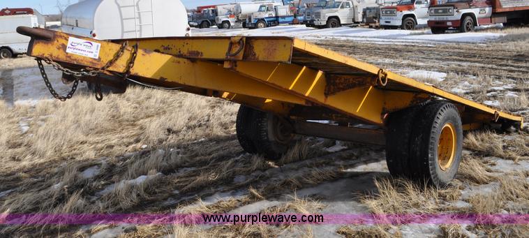 image for item C3400 1957 Miller B tilt top trailer