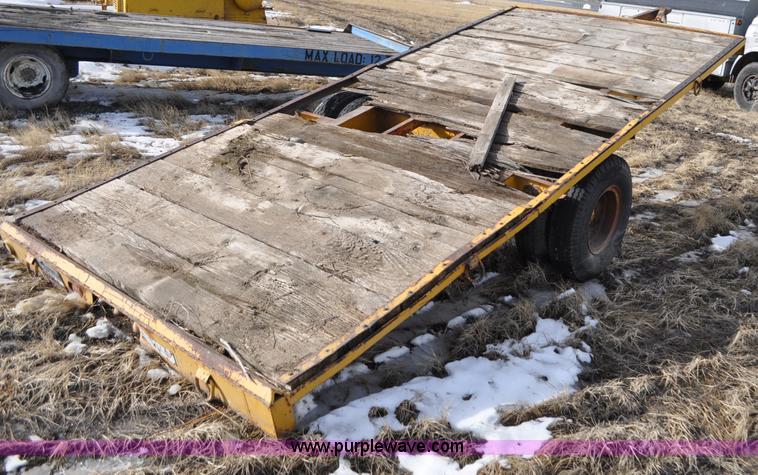 image for item C3400 1957 Miller B tilt top trailer