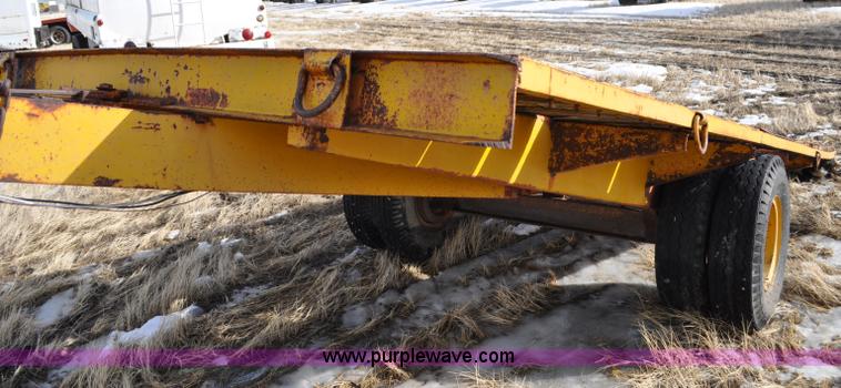 image for item C3400 1957 Miller B tilt top trailer