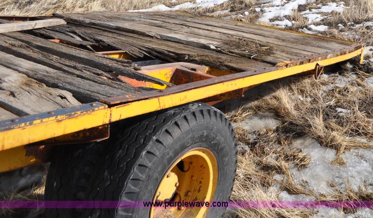 image for item C3400 1957 Miller B tilt top trailer