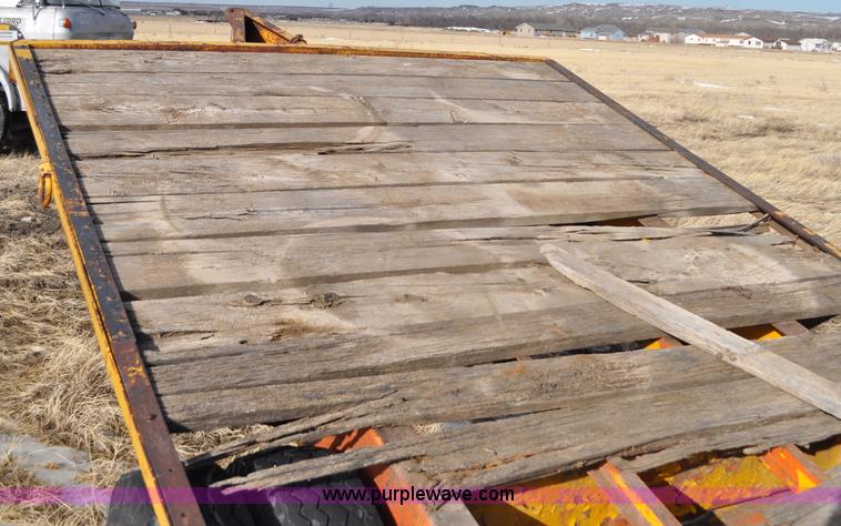 image for item C3400 1957 Miller B tilt top trailer