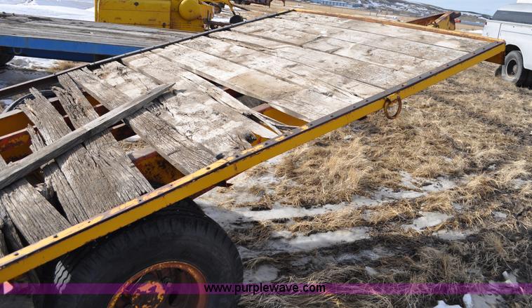 image for item C3400 1957 Miller B tilt top trailer