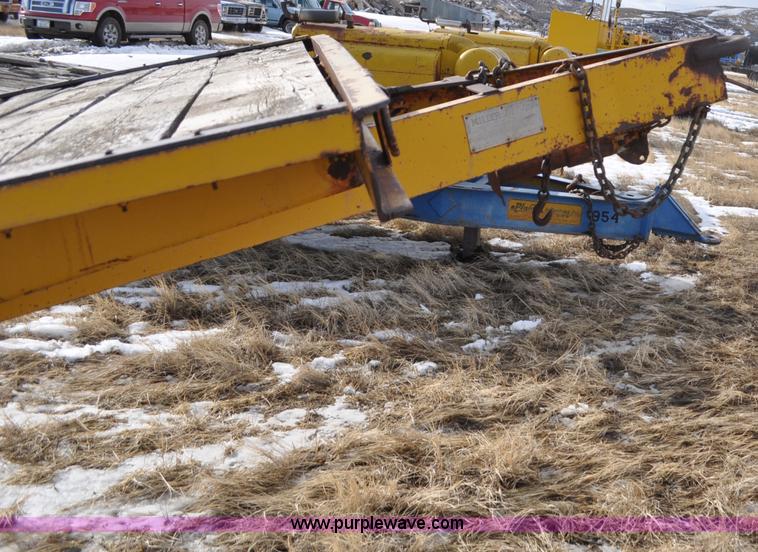 image for item C3400 1957 Miller B tilt top trailer