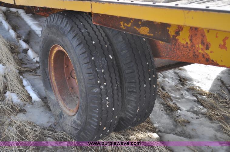 image for item C3400 1957 Miller B tilt top trailer