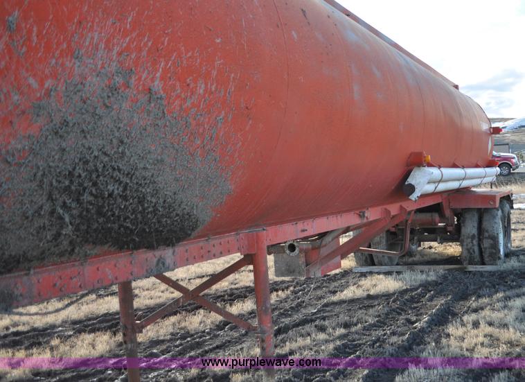 image for item C3404 1960 Trailmobile 38' aluminum tanker trailer