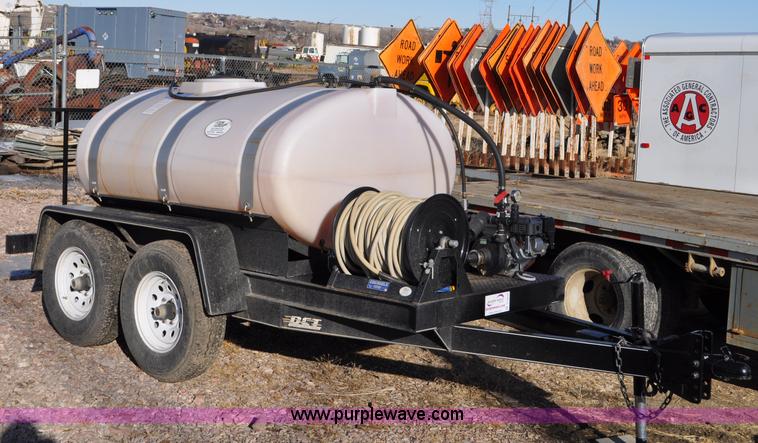 image for item C3410 2011 shop built lawn and garden sprayer trailer