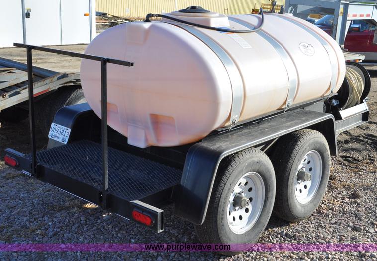 image for item C3410 2011 shop built lawn and garden sprayer trailer