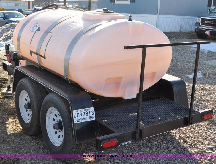 image for item C3410 2011 shop built lawn and garden sprayer trailer