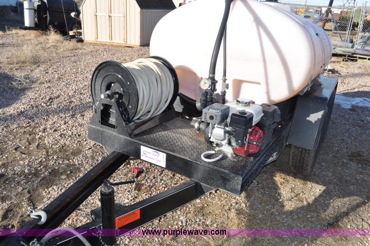 image for item C3410 2011 shop built lawn and garden sprayer trailer