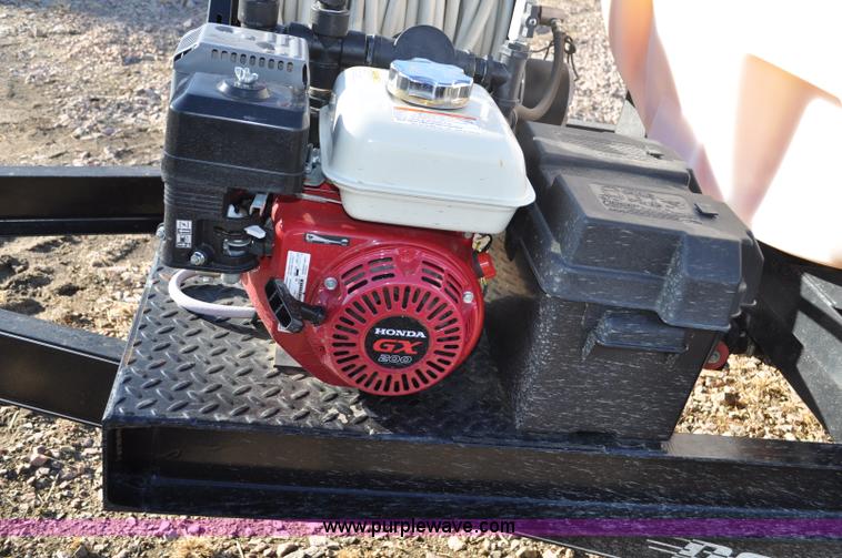 image for item C3410 2011 shop built lawn and garden sprayer trailer