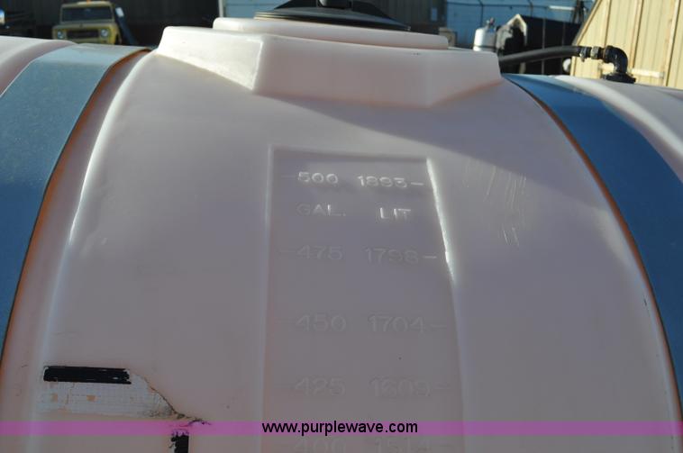 image for item C3410 2011 shop built lawn and garden sprayer trailer