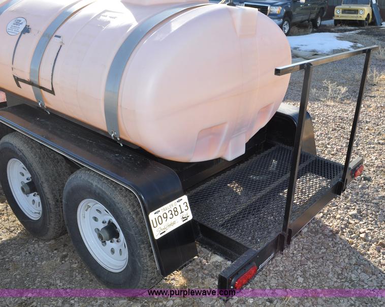 image for item C3410 2011 shop built lawn and garden sprayer trailer