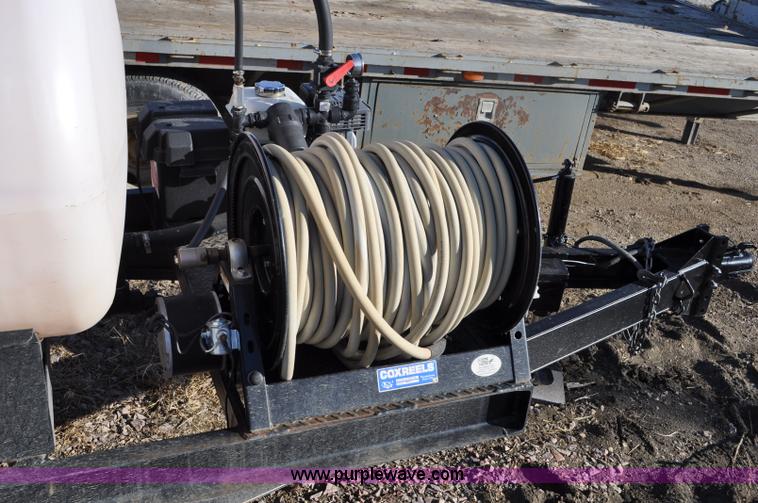 image for item C3410 2011 shop built lawn and garden sprayer trailer