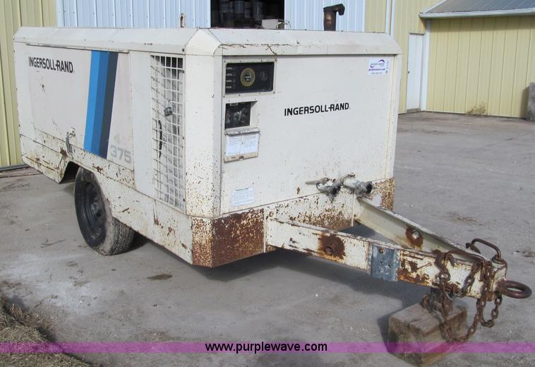 image for item D7167 Ingersoll-Rand 375 cfm portable air compressor