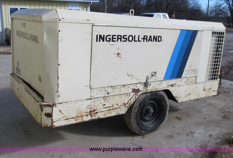 image for item D7167 Ingersoll-Rand 375 cfm portable air compressor