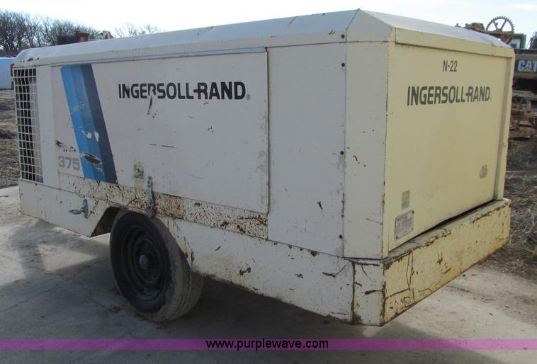 image for item D7167 Ingersoll-Rand 375 cfm portable air compressor
