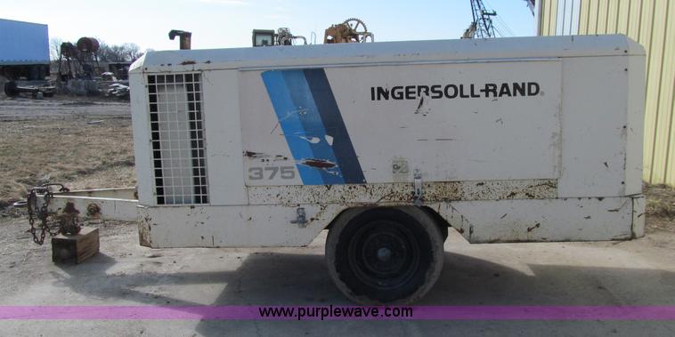 image for item D7167 Ingersoll-Rand 375 cfm portable air compressor