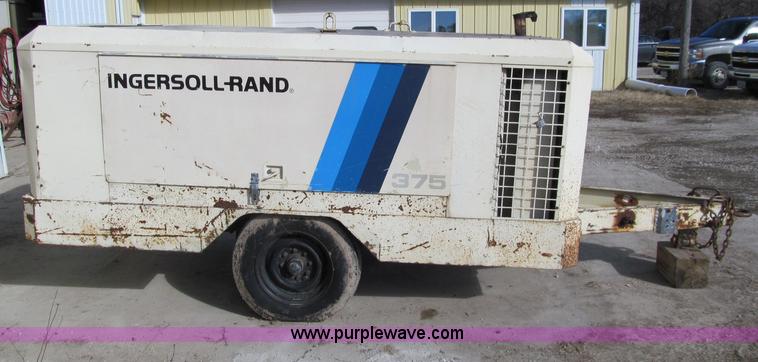 image for item D7167 Ingersoll-Rand 375 cfm portable air compressor