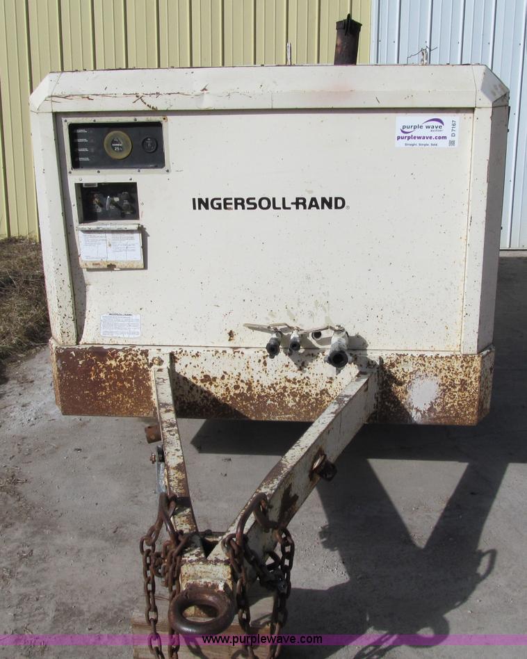image for item D7167 Ingersoll-Rand 375 cfm portable air compressor