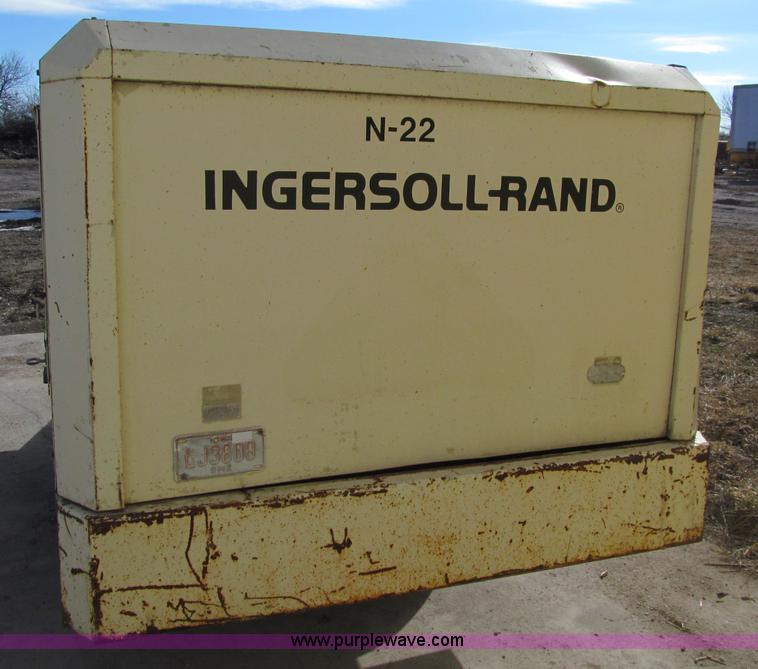 image for item D7167 Ingersoll-Rand 375 cfm portable air compressor