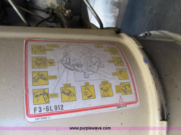image for item D7167 Ingersoll-Rand 375 cfm portable air compressor