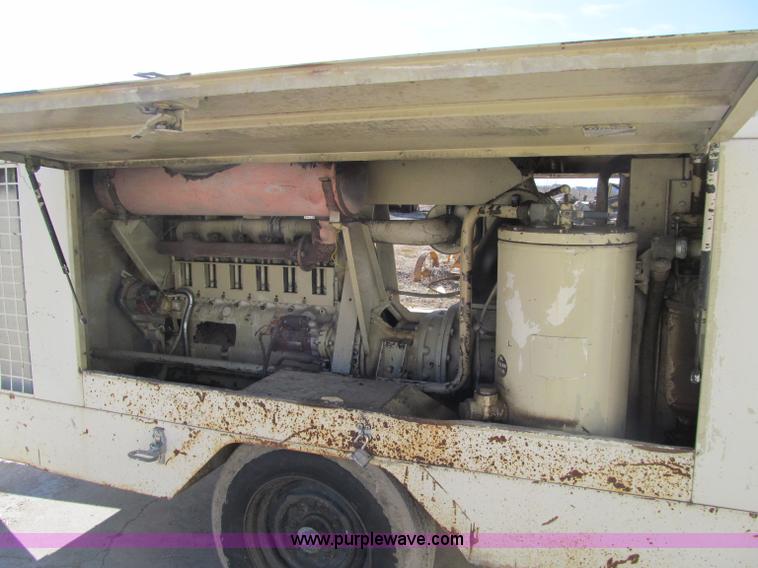 image for item D7167 Ingersoll-Rand 375 cfm portable air compressor