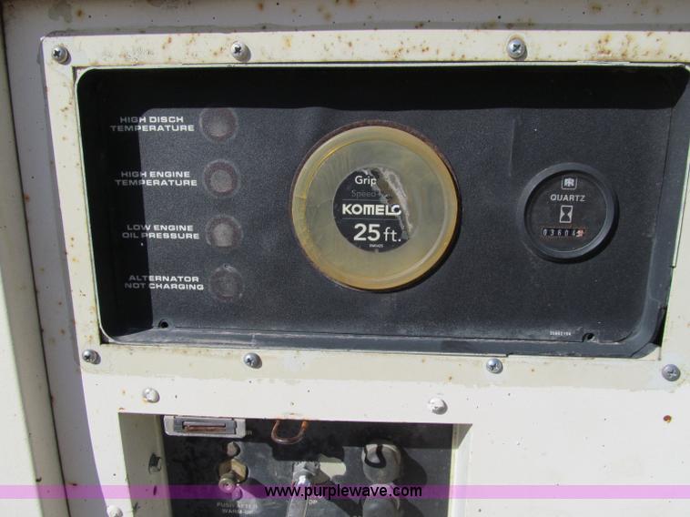 image for item D7167 Ingersoll-Rand 375 cfm portable air compressor