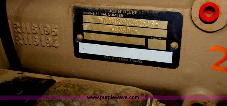 image for item D7168 Sullair portable air compressor