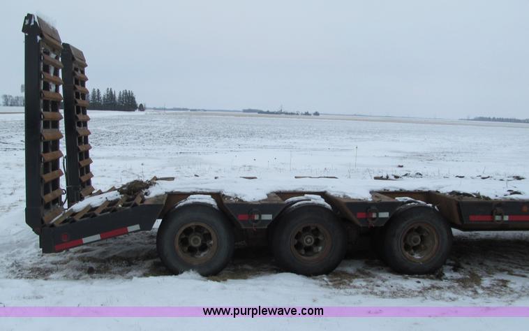 image for item F5916 1965 Hyster R35TL3-TIN lowboy triple axle trailer