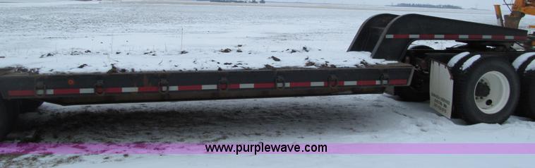 image for item F5916 1965 Hyster R35TL3-TIN lowboy triple axle trailer