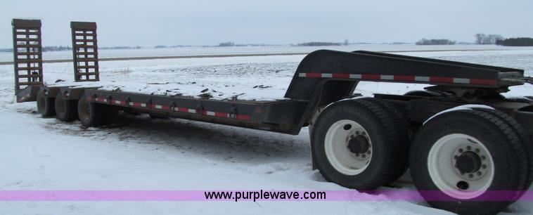 image for item F5916 1965 Hyster R35TL3-TIN lowboy triple axle trailer