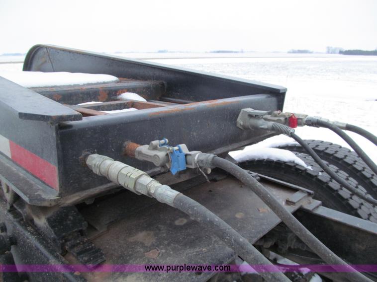 image for item F5916 1965 Hyster R35TL3-TIN lowboy triple axle trailer